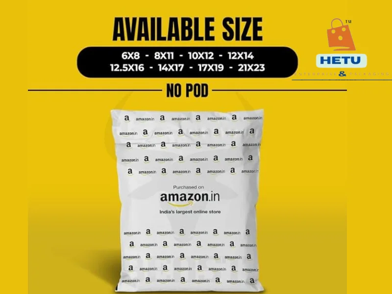 AMAZON PRINTED COURIER BAG