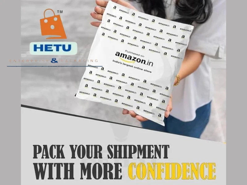 AMAZON PRINTED COURIER BAG