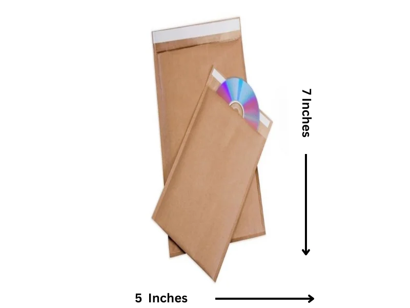 BROWN PAPER BUBBLE COURIER BAGS