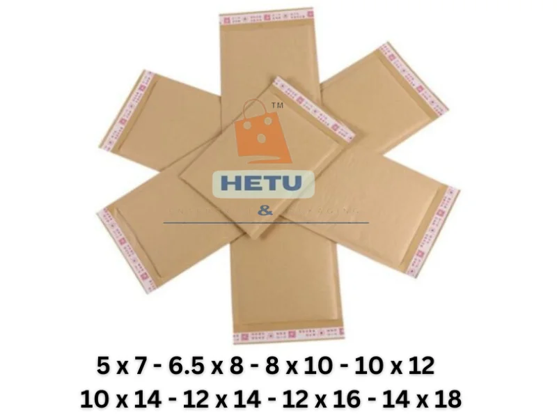 BROWN PAPER BUBBLE COURIER BAGS