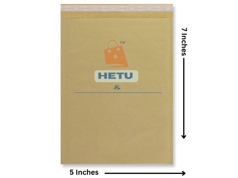 Brown Paper Bubble Courier Bags 5 x 7 inch