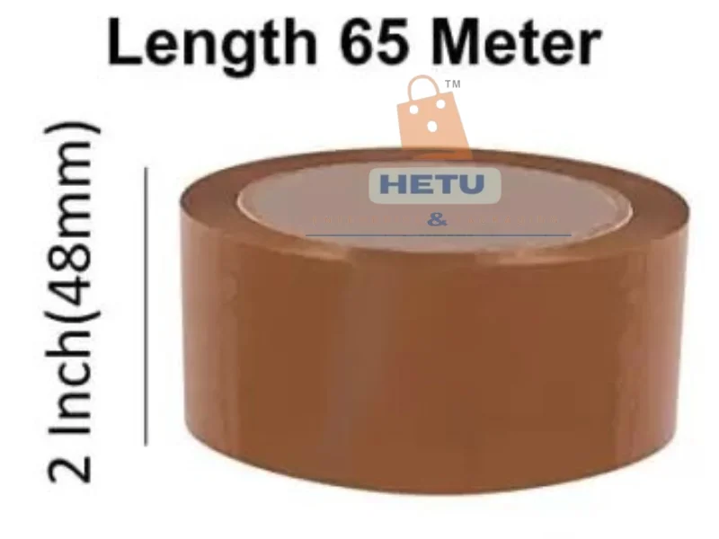 Bopp Tape Brown 2 Inch  65 MTR