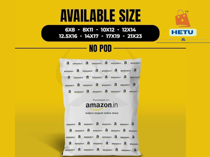 Amazon Printed Courier Bags 8 x 11 inch