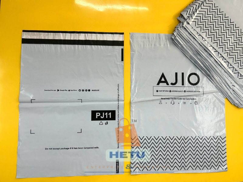 Ajio Printed Courier Bag