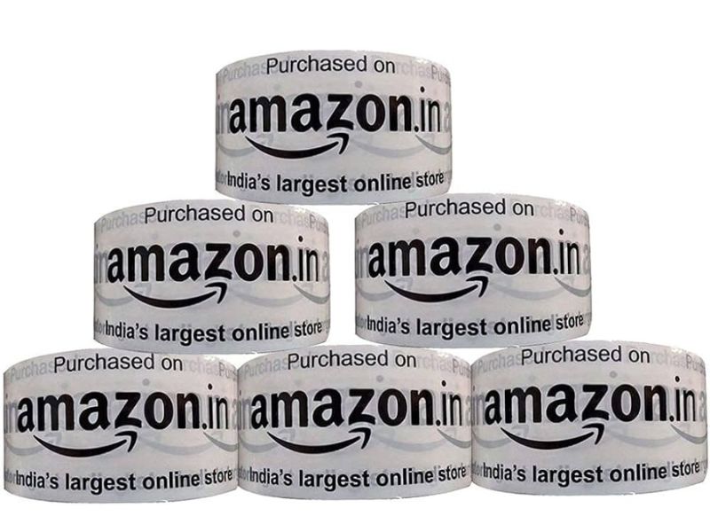 Amazon Printred Bopp Tape